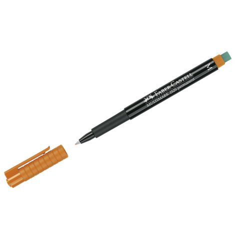 Marker Faber-Castell Multimark Ohp Permanentny, M, pomarańczowy - 3